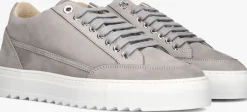 lichtgrijze mason garments lage sneakers tia originale nuovo