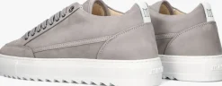 lichtgrijze mason garments lage sneakers tia originale nuovo