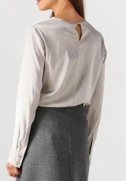lichtgrijze max mara blouses lodi
