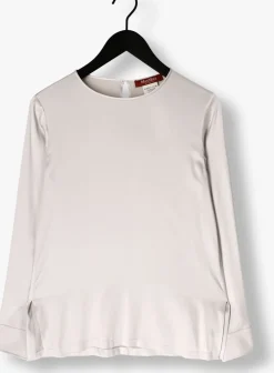 lichtgrijze max mara blouses lodi