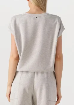 lichtgrijze mos mosh t-shirt nadi