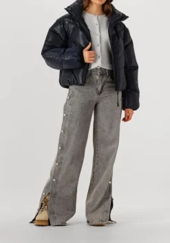 lichtgrijze penn & ink vest cardigan w25b345