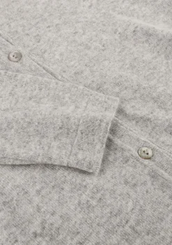 lichtgrijze resort finest vest polo short cardigan