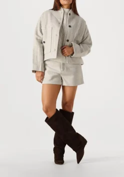 lichtgrijze ruby tuesday korte broek cesac