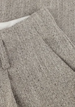 lichtgrijze second female pantalon jun trousers