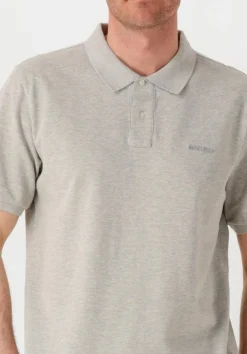 lichtgrijze woolrich polo classic american polo