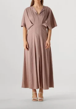 lichtroze copenhagen muse midi jurk vianna dress