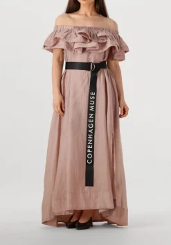 lichtroze copenhagen muse maxi jurk molly dress