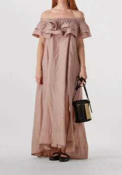 lichtroze copenhagen muse maxi jurk molly dress