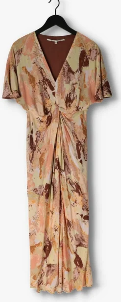 lichtroze second female maxi jurk calore dress