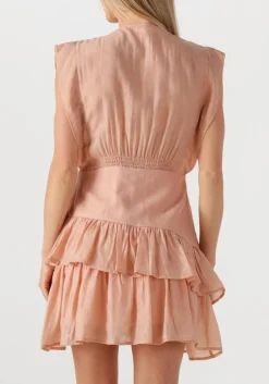 lichtroze suncoo mini jurk cyana