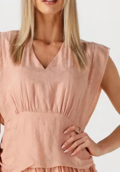 lichtroze suncoo mini jurk cyana