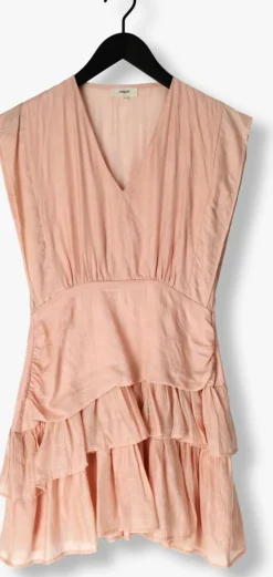 lichtroze suncoo mini jurk cyana