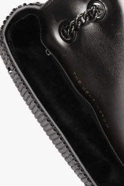 metallic kurt geiger london schoudertas kensington chainmail