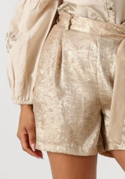 metallic summum korte broek short metallic lamee