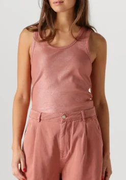 metallic summum top rib tanktop cotton rib