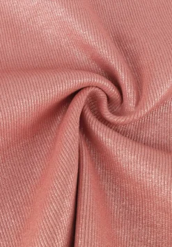 metallic summum top rib tanktop cotton rib