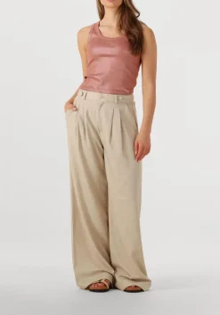 metallic summum top rib tanktop cotton rib