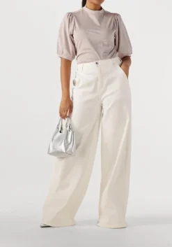 metallic summum top short sleeve top soft lurex jersey