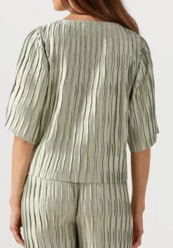 mint dante6 top lelia plissé top