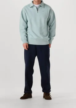mint forét trui hook half zip