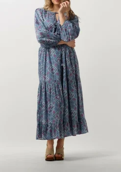 multi antik batik maxi jurk zena long dress