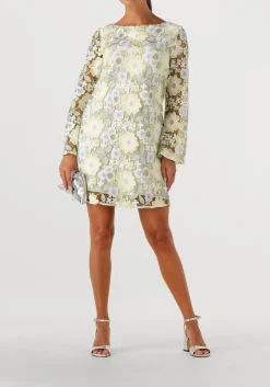 multi bruuns bazaar mini jurk lucille dress