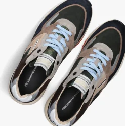 multi floris van bommel lage sneakers sfm-10154 de treener