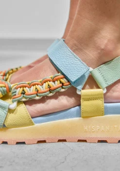 multi hispanitas platte sandalen hv253898