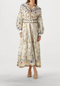 multi scarlett poppies maxi jurk flora danica long dress