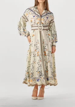 multi scarlett poppies maxi jurk flora danica long dress