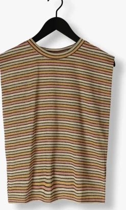 multi summum top top sleeveless multicolor lurex jersey