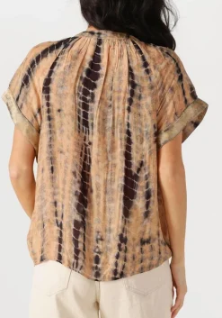 multi summum t-shirt top tie die print