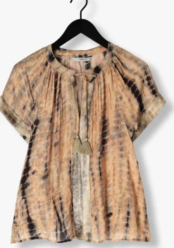 multi summum t-shirt top tie die print