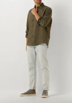 olijf drykorn casual overhemd ramis 126106