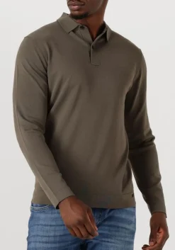 olijf genti trui polo ls