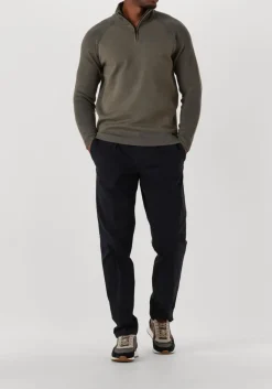 olijf genti trui turtle zip