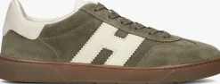 olijf hogan lage sneakers cool allacciato h