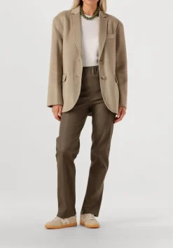 olijf studio ar pantalon ailis stretch plonge