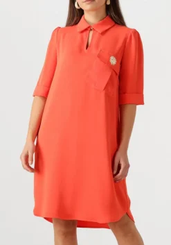 oranje caroline biss mini jurk 1120