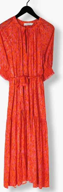 oranje janice maxi jurk julian