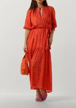oranje janice maxi jurk julian