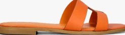 oranje stefano lauran slippers 22622