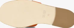 oranje stefano lauran slippers 22622