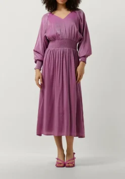 paarse aaiko midi jurk remy co 319