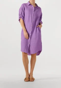 paarse bellamy midi jurk fay