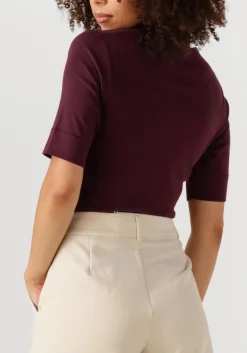 paarse co'couture top granny embroidery