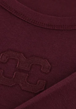 paarse co'couture top granny embroidery