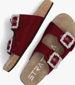 paarse elena iachi slippers s63