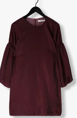 paarse gestuz midi jurk gzmalloon short dress